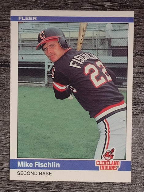1984 Fleer #541 Mike Fischlin