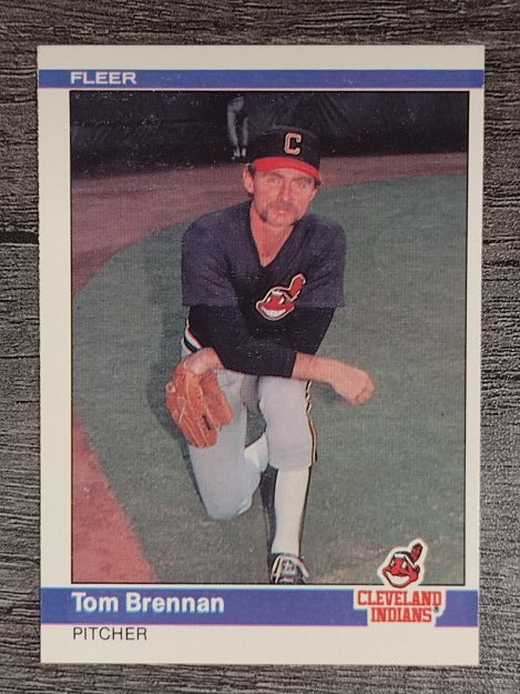 1984 Fleer #537 Tom Brennan