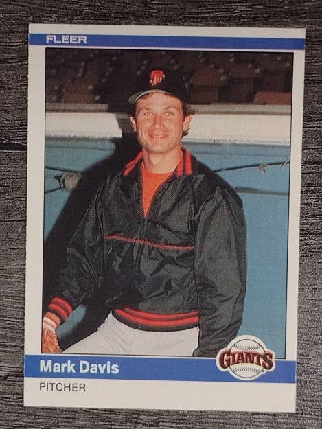 1984 Fleer #371 Mark Davis