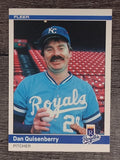 1984 Fleer #354 Dan Quisenberry