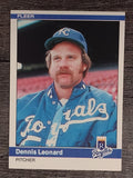 1984 Fleer #349 Dennis Leonard