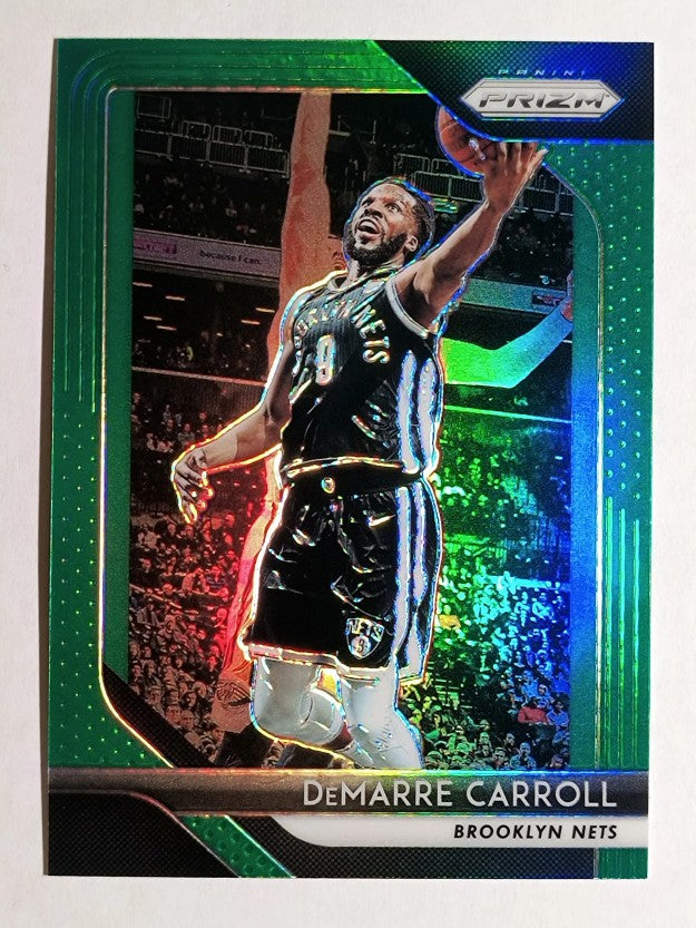 2018-19 Panini Prizm Prizms Green #218 DeMarre Carroll