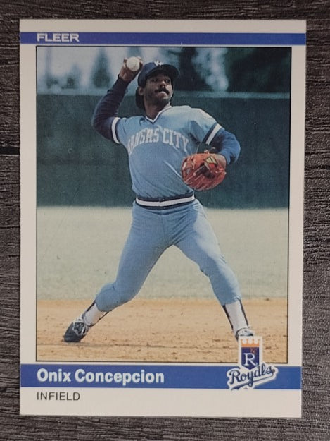 1984 Fleer #345 Onix Concepcion