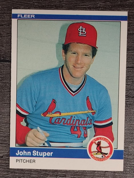 1984 Fleer #337 John Stuper
