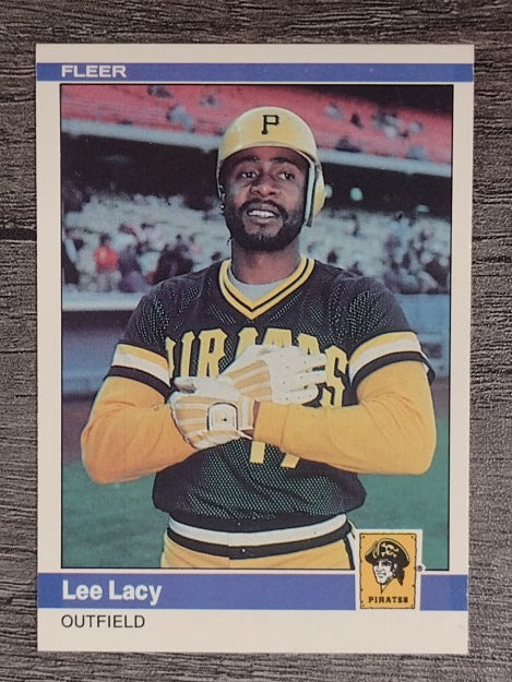 1984 Fleer #252 Lee Lacy