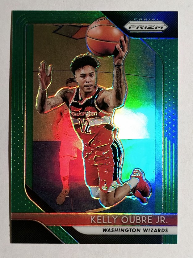 2018-19 Panini Prizm Prizms Green #263 Kelly Oubre Jr.