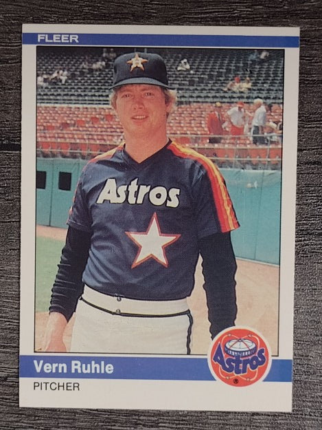 1984 Fleer #238 Vern Ruhle