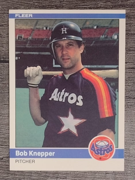 1984 Fleer #228 Bob Knepper