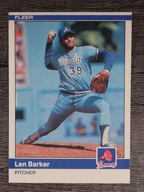 1984 Fleer #170 Len Barker