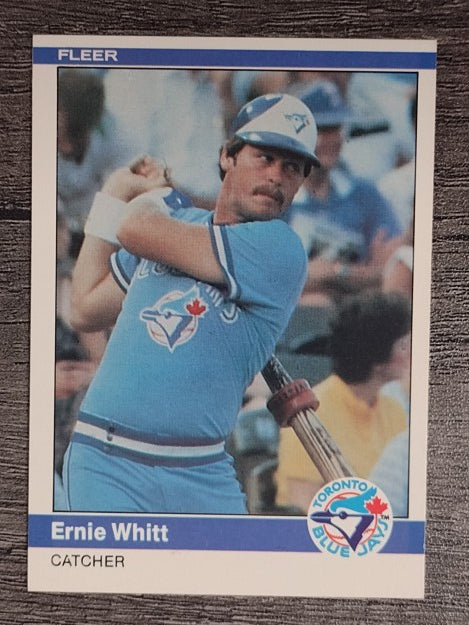 1984 Fleer #169 Ernie Whitt