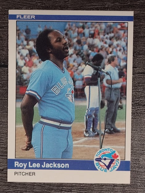 1984 Fleer #158 Roy Lee Jackson