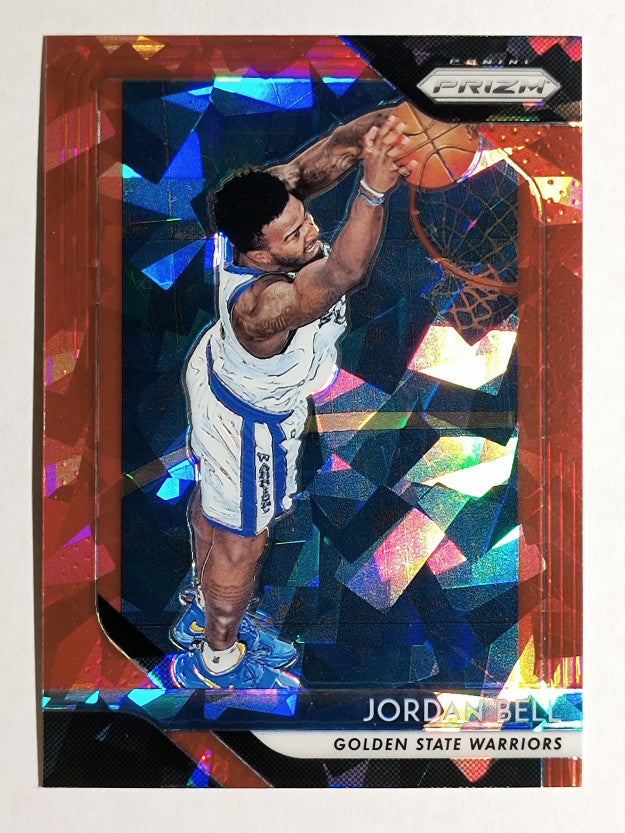 2018-19 Panini Prizm Prizms Red Ice #292 Jordan Bell