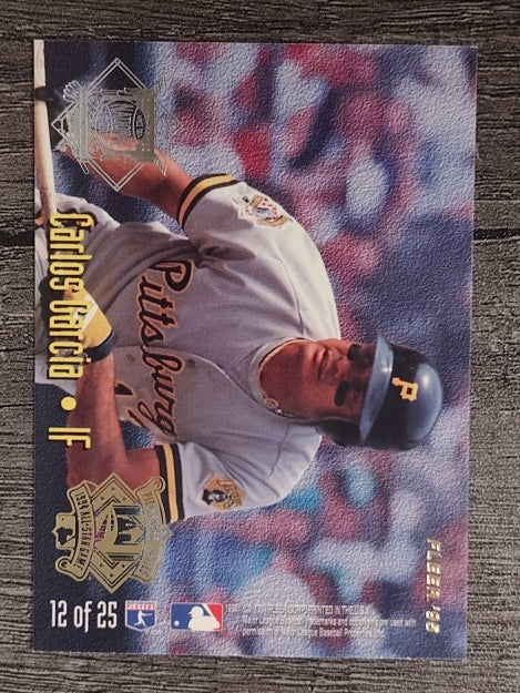 1995 Fleer All-Stars #12 Will Clark/Carlos Garcia