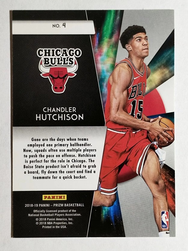 2018-19 Panini Prizm Freshman Phenoms #4 Chandler Hutchison