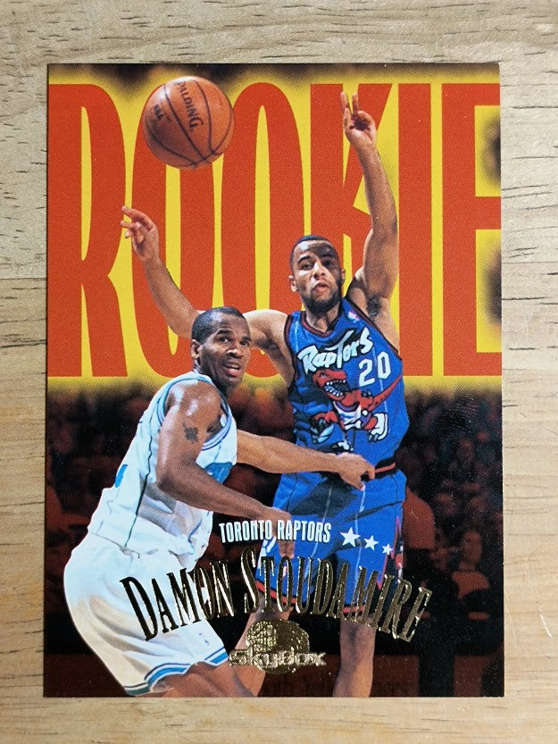 1995-96 SkyBox Premium #244 Damon Stoudamire RC