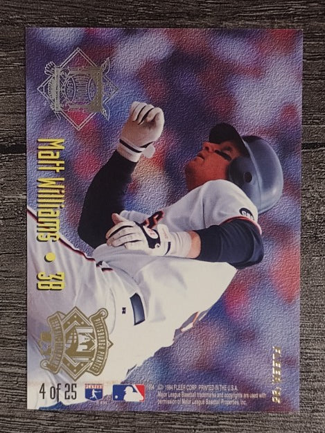 1995 Fleer All-Stars #4 Wade Boggs/Matt Williams