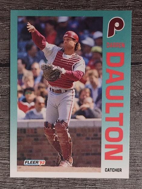 1992 Fleer #527 Darren Daulton