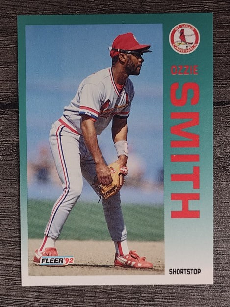 1992 Fleer #592 Ozzie Smith