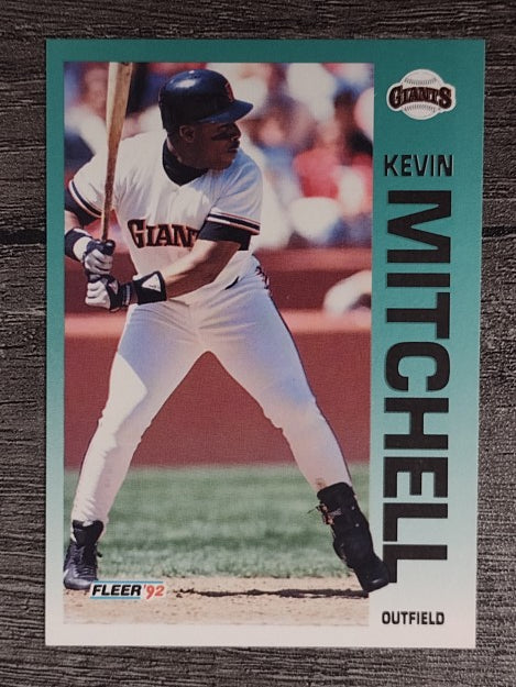 1992 Fleer #644 Kevin Mitchell