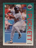 1992 Fleer #217 Kirby Puckett