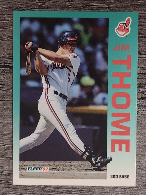1992 Fleer #125 Jim Thome