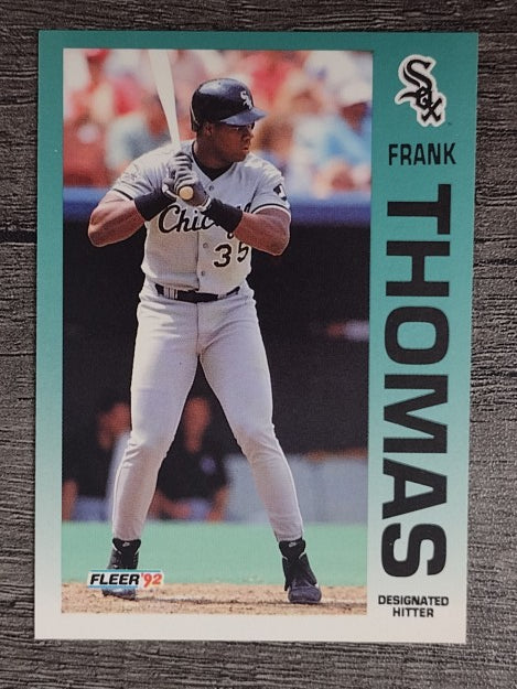 1992 Fleer #100 Frank Thomas