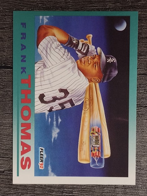 1992 Fleer #712 Frank Thomas PV