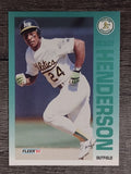 1992 Fleer #258 Rickey Henderson