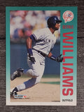 1992 Fleer #247 Bernie Williams