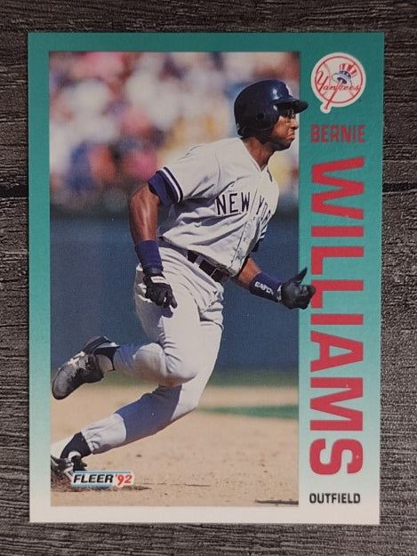 1992 Fleer #247 Bernie Williams