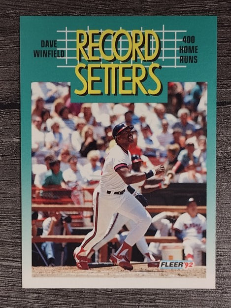 1992 Fleer #686 Dave Winfield RS