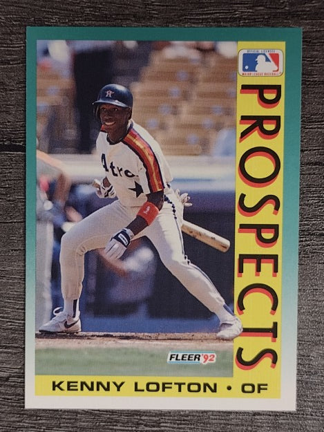 1992 Fleer #655 Kenny Lofton MLP
