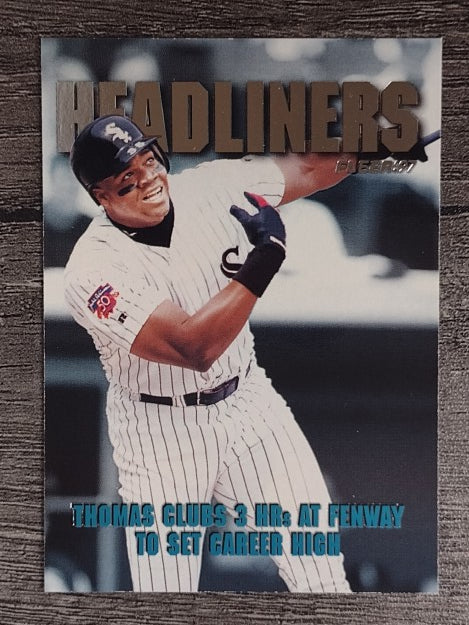 1997 Fleer Headliners #20 Frank Thomas
