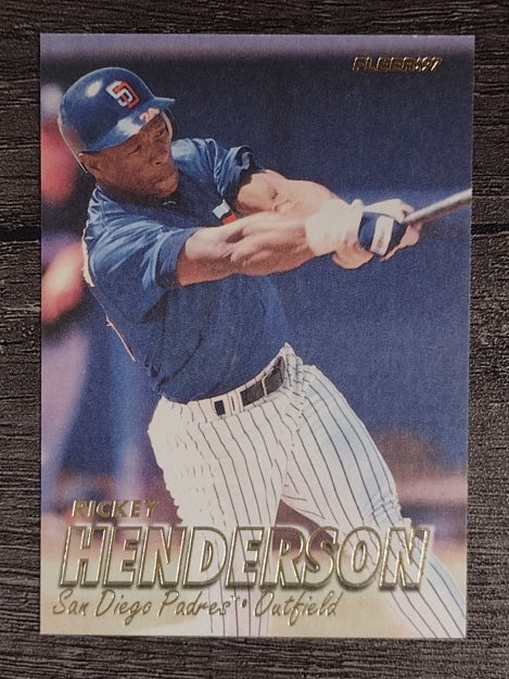 1997 Fleer #464 Rickey Henderson