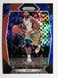 2017-18 Panini Prizm Prizms Red White and Blue #59 James Johnson
