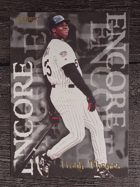 1997 Fleer #718 Frank Thomas ENC