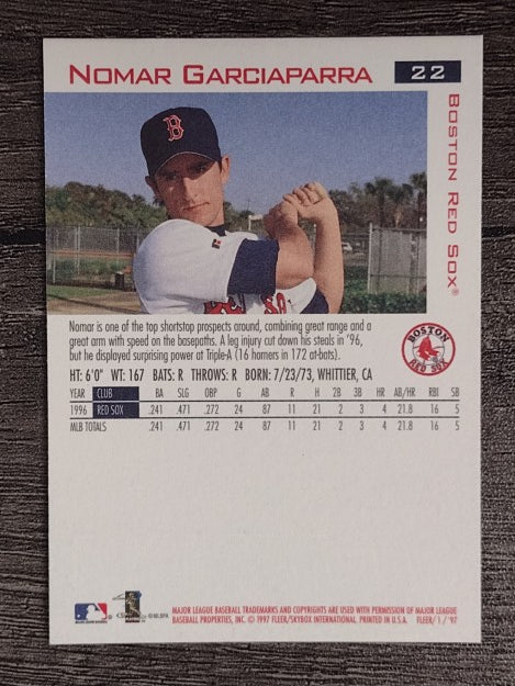 1997 Fleer #22 Nomar Garciaparra