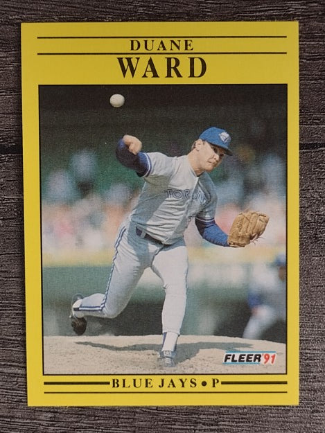 1991 Fleer #187 Duane Ward