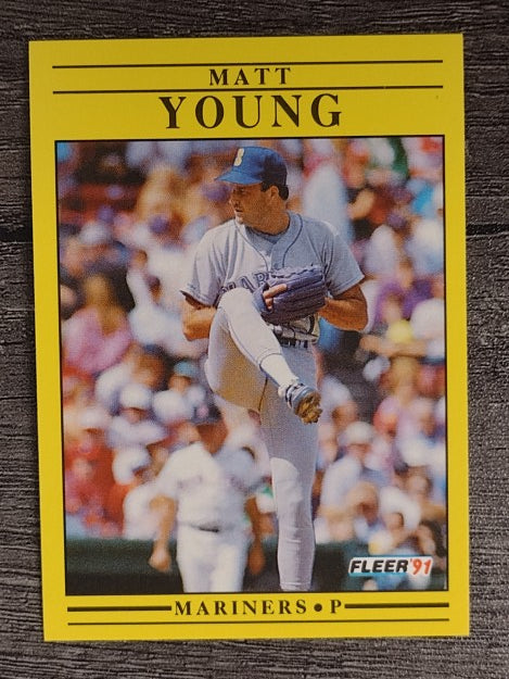 1991 Fleer #465 Matt Young