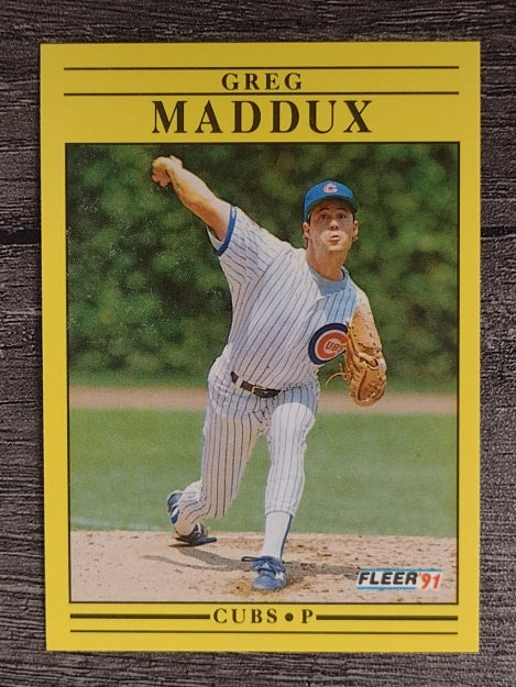 1991 Fleer #426 Greg Maddux