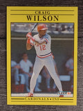 1991 Fleer #652 Craig Wilson RC