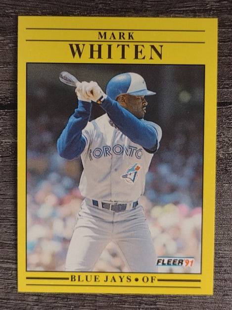 1991 Fleer #189 Mark Whiten