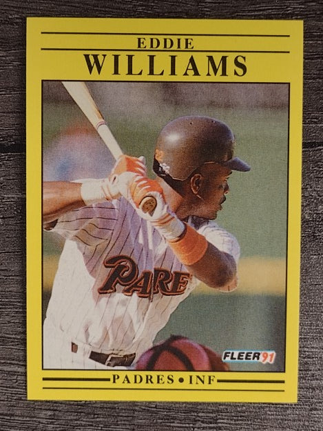 1991 Fleer #548 Eddie Williams