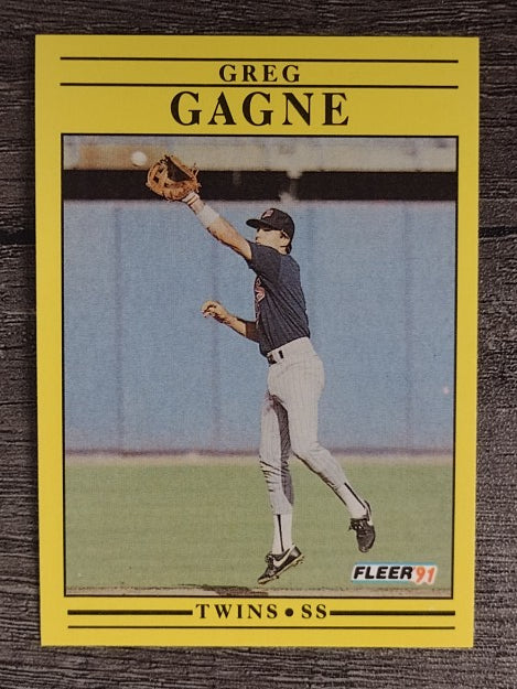 1991 Fleer #610 Greg Gagne