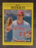 1991 Fleer #72 Hal Morris
