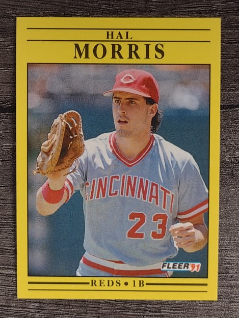 1991 Fleer #72 Hal Morris