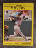 1991 Fleer #344 Lloyd Moseby