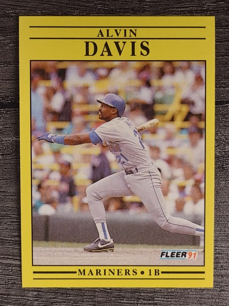 1991 Fleer #449 Alvin Davis