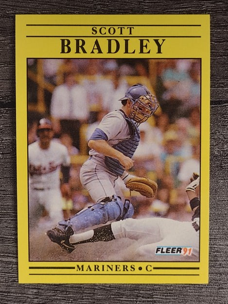 1991 Fleer #443 Scott Bradley