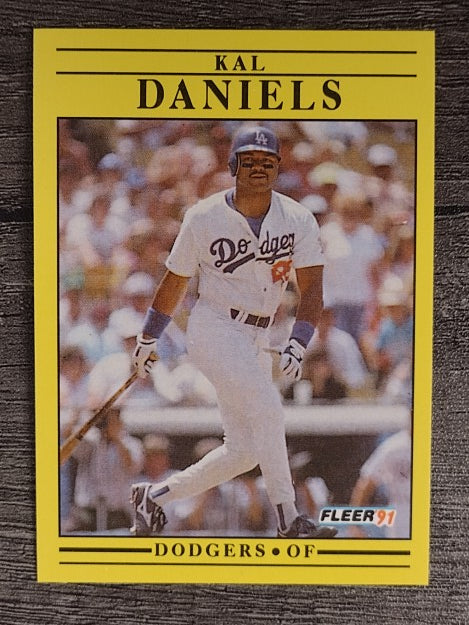 1991 Fleer #198 Kal Daniels